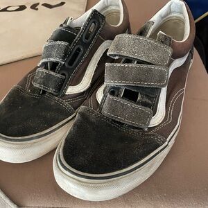 Velcro vans Men’s 8.5 women’s 10